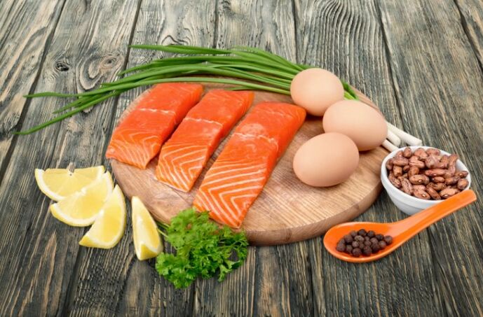 Proteine ​​und Vitamine